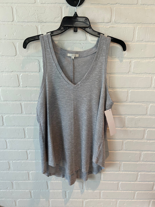 Top Sleeveless Basic By Z Supply In Grey, Size: L