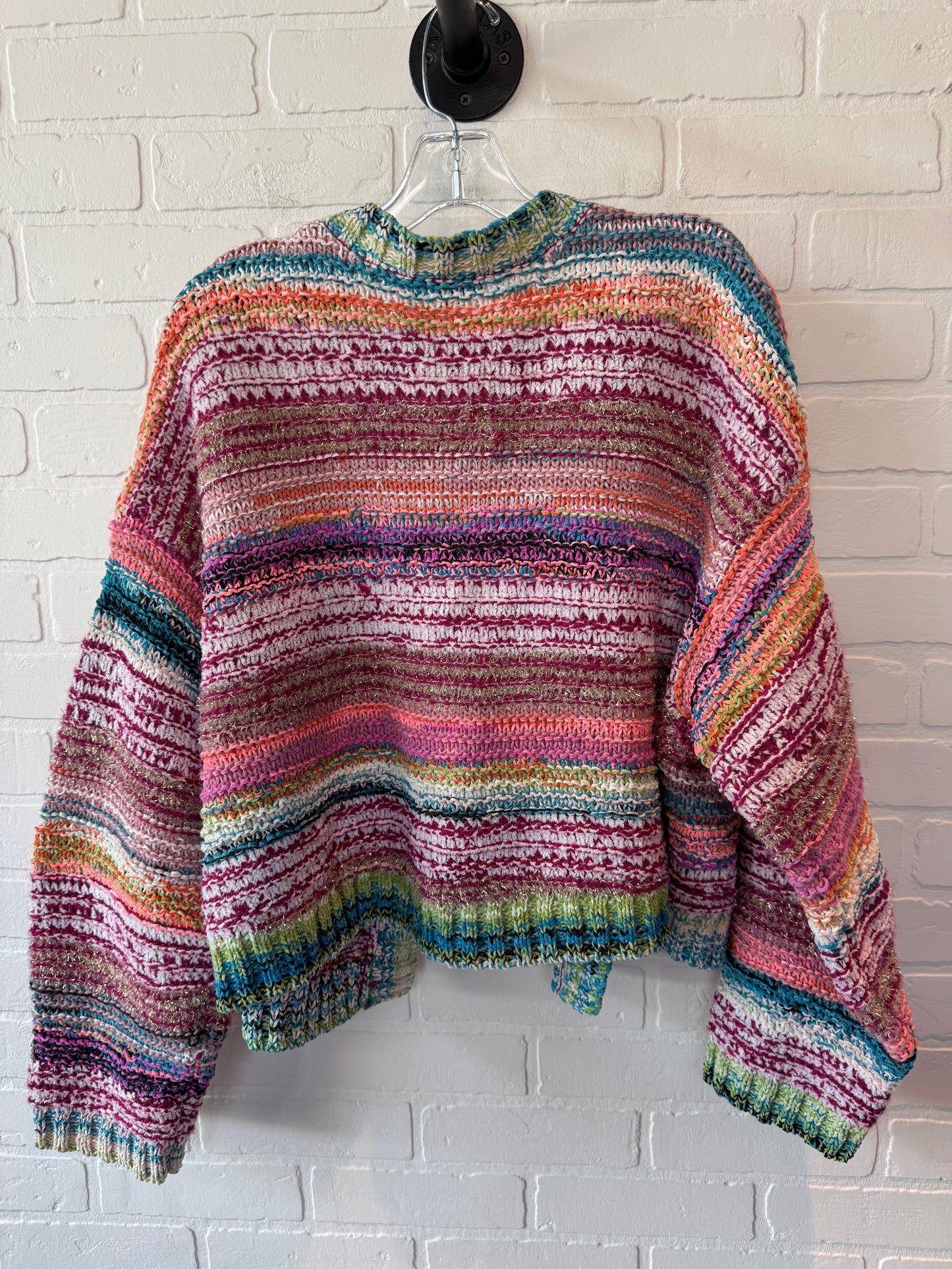 Sweater Cardigan By Wild Fable In Multi-colored, Size: 1x