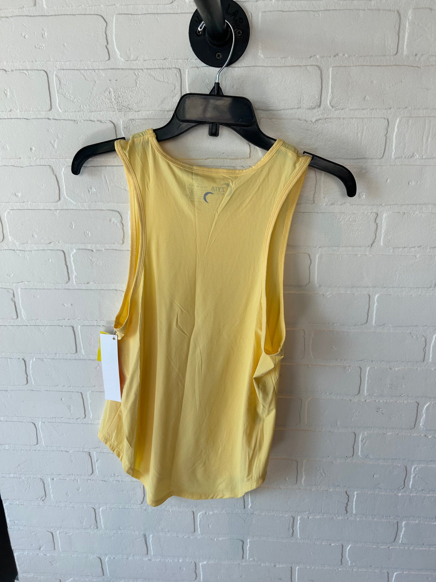 Athletic Tank Top By Zyia In Yellow, Size: S