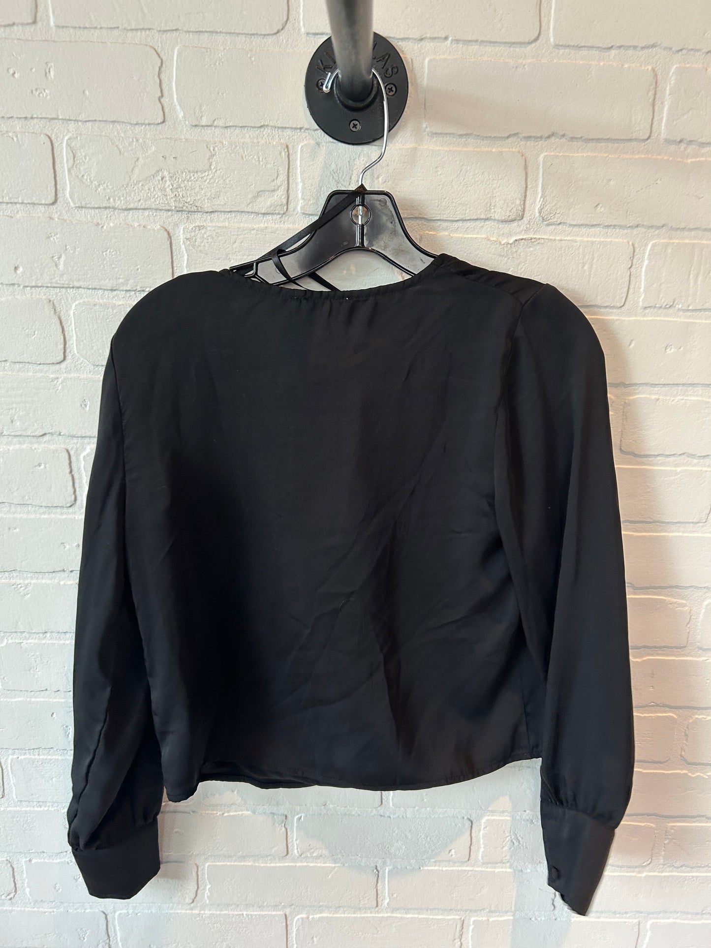 Top Long Sleeve By Cmc In Black, Size: Xs