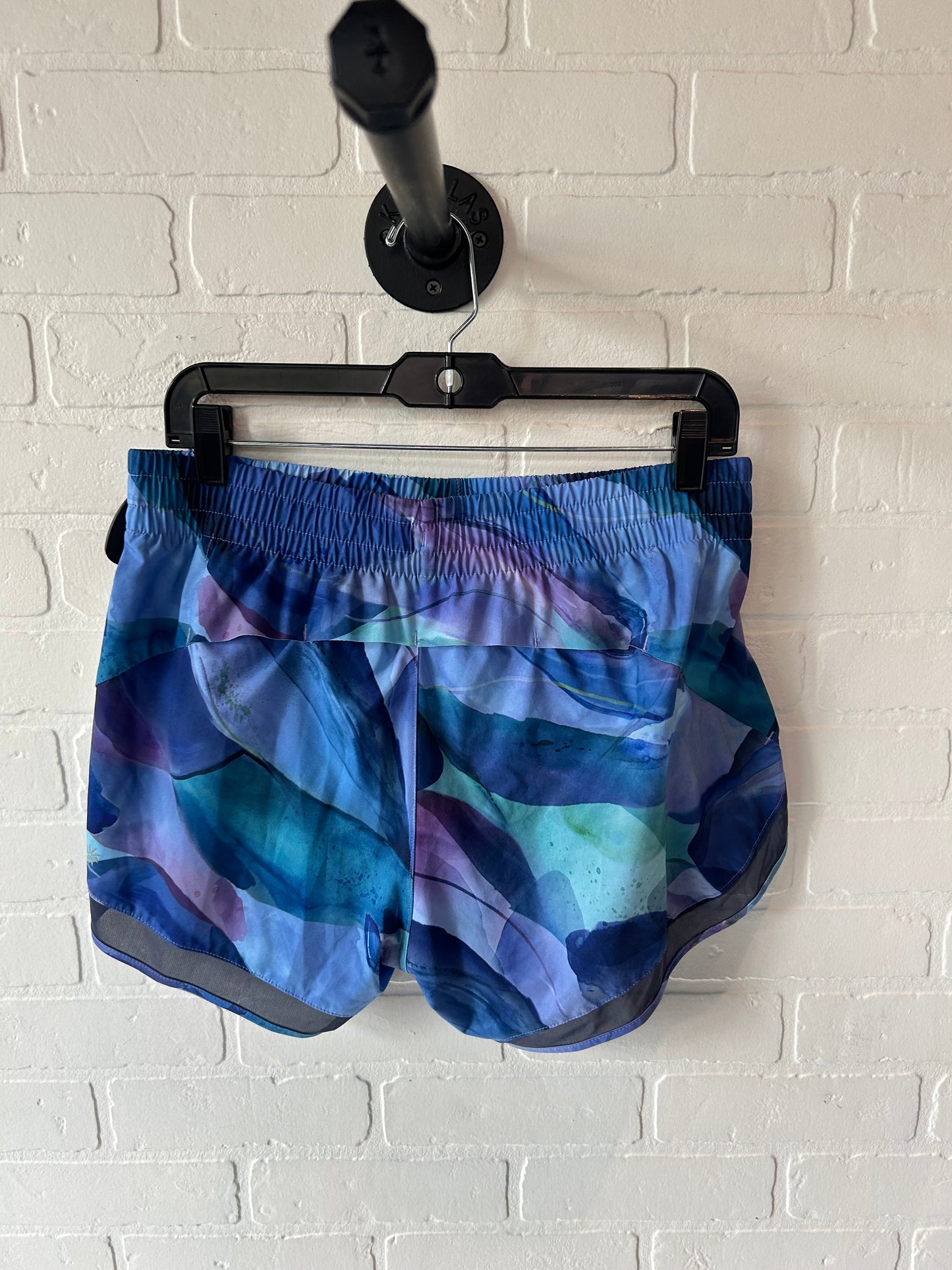 Athletic Shorts By Athleta In Blue & Purple, Size: 4