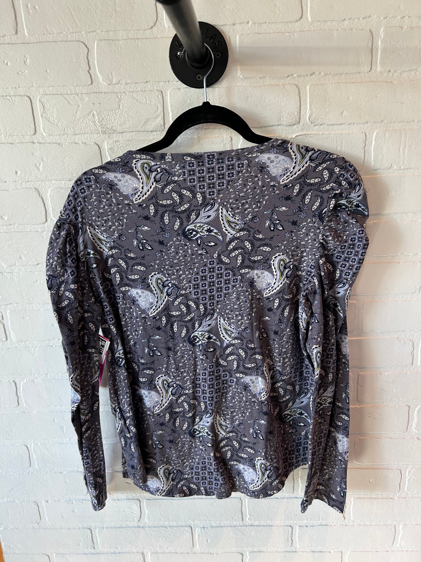 Top Long Sleeve By Loft In Purple, Size: L