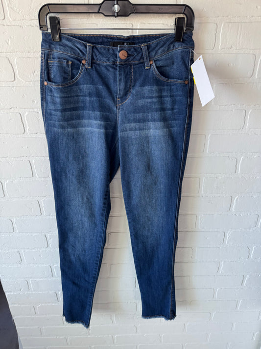 Jeans Skinny By 1822 Denim In Blue Denim, Size: 4