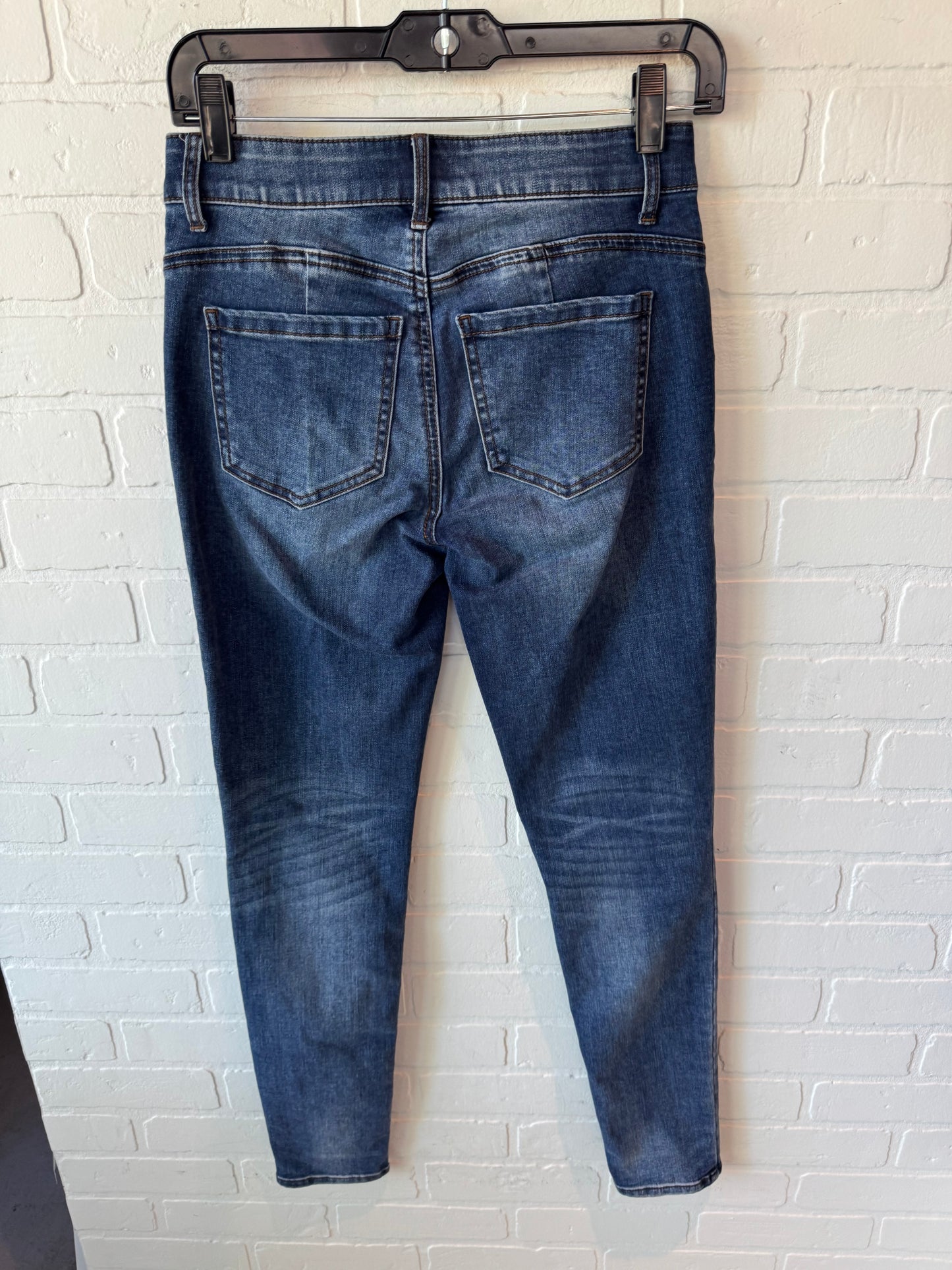 Jeans Skinny By White House Black Market In Blue Denim, Size: 0