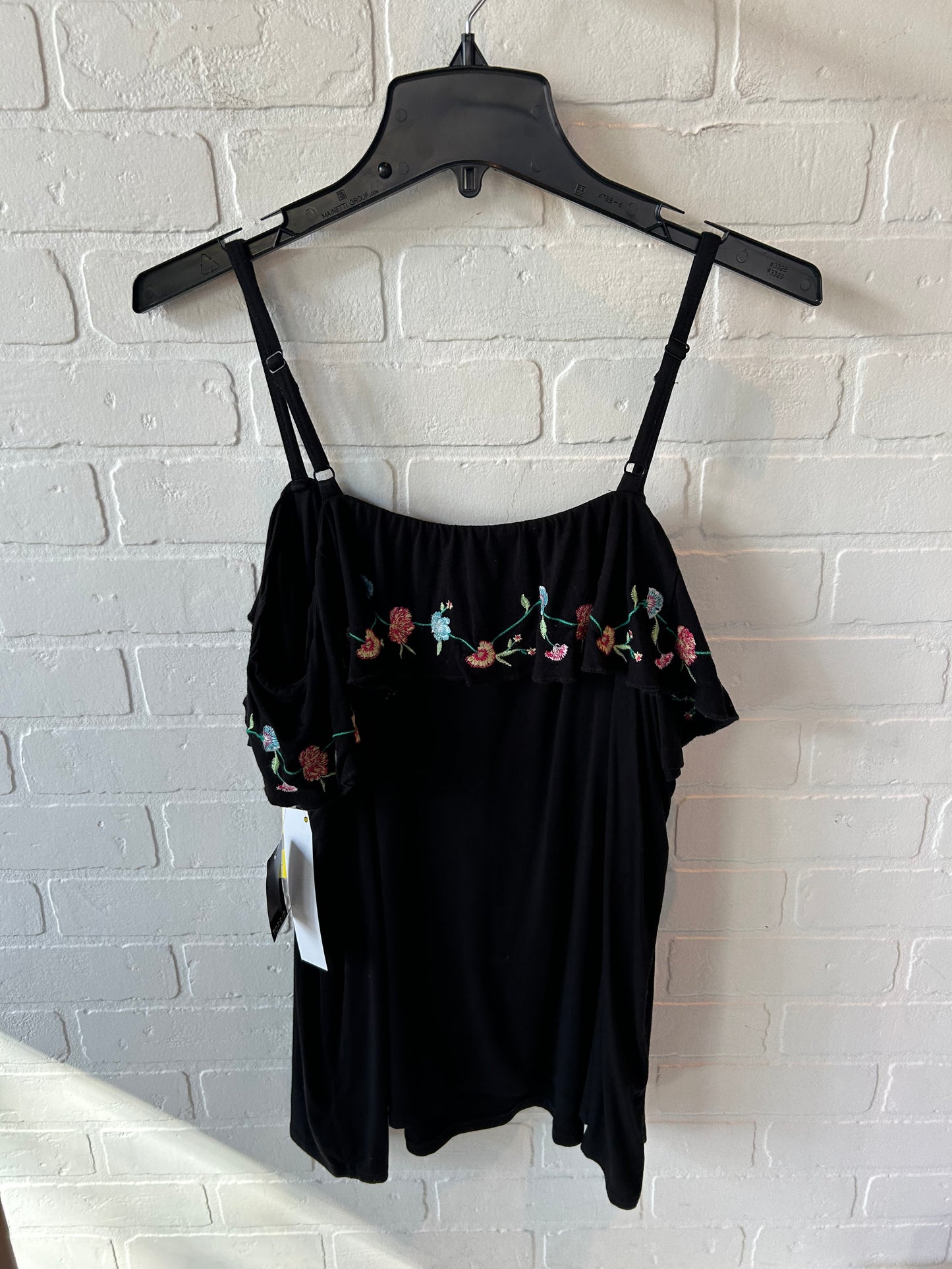 Top Short Sleeve By Torrid In Black, Size: L