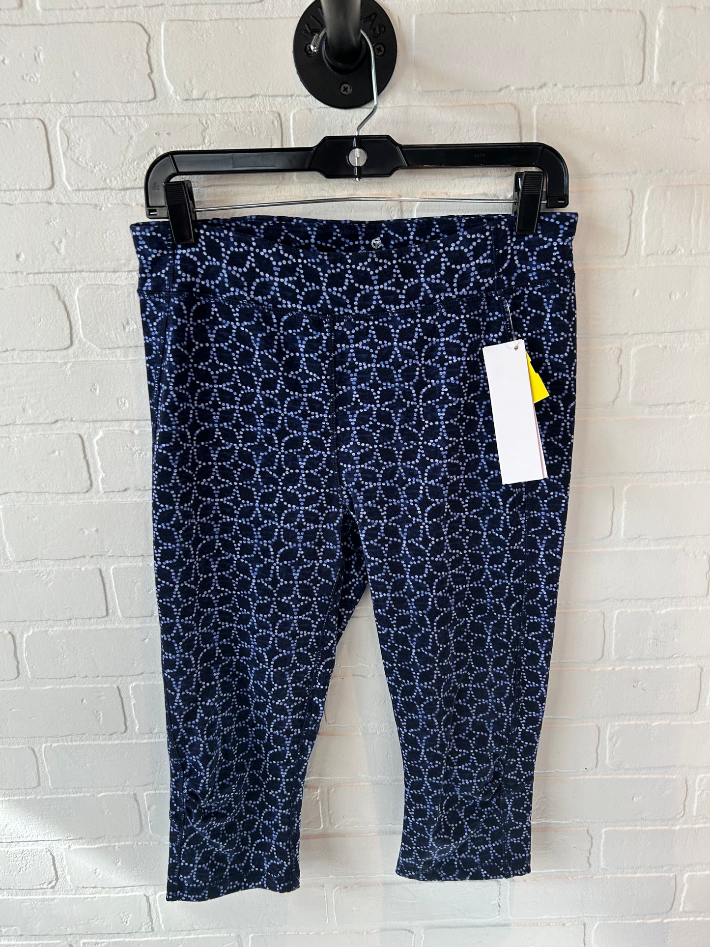 Athletic Leggings Capris By Talbots In Blue, Size: 8p