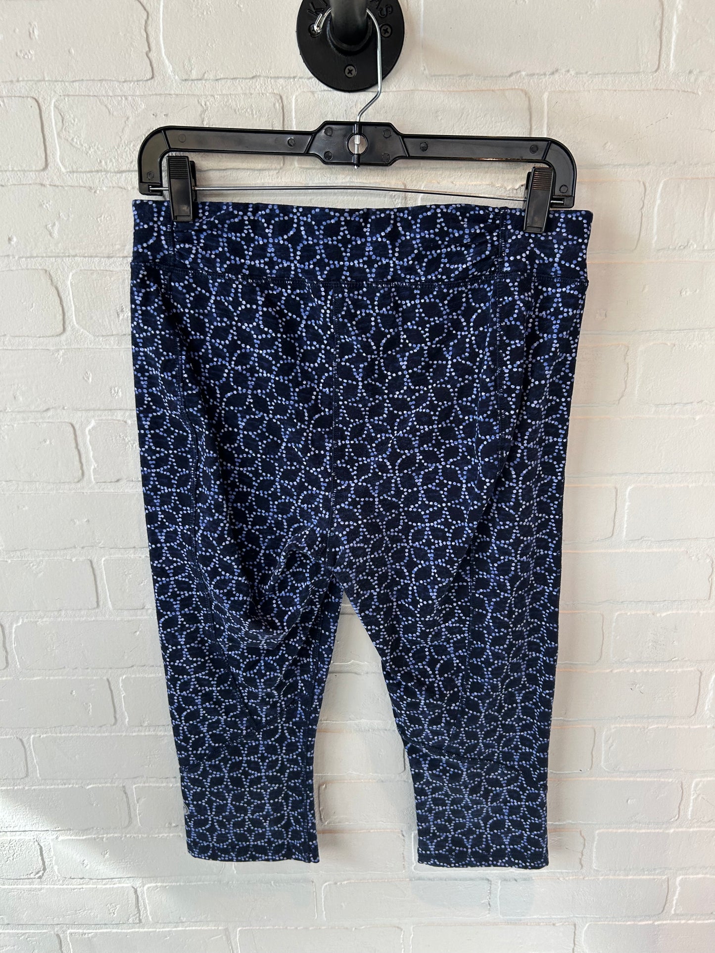 Athletic Leggings Capris By Talbots In Blue, Size: 8p