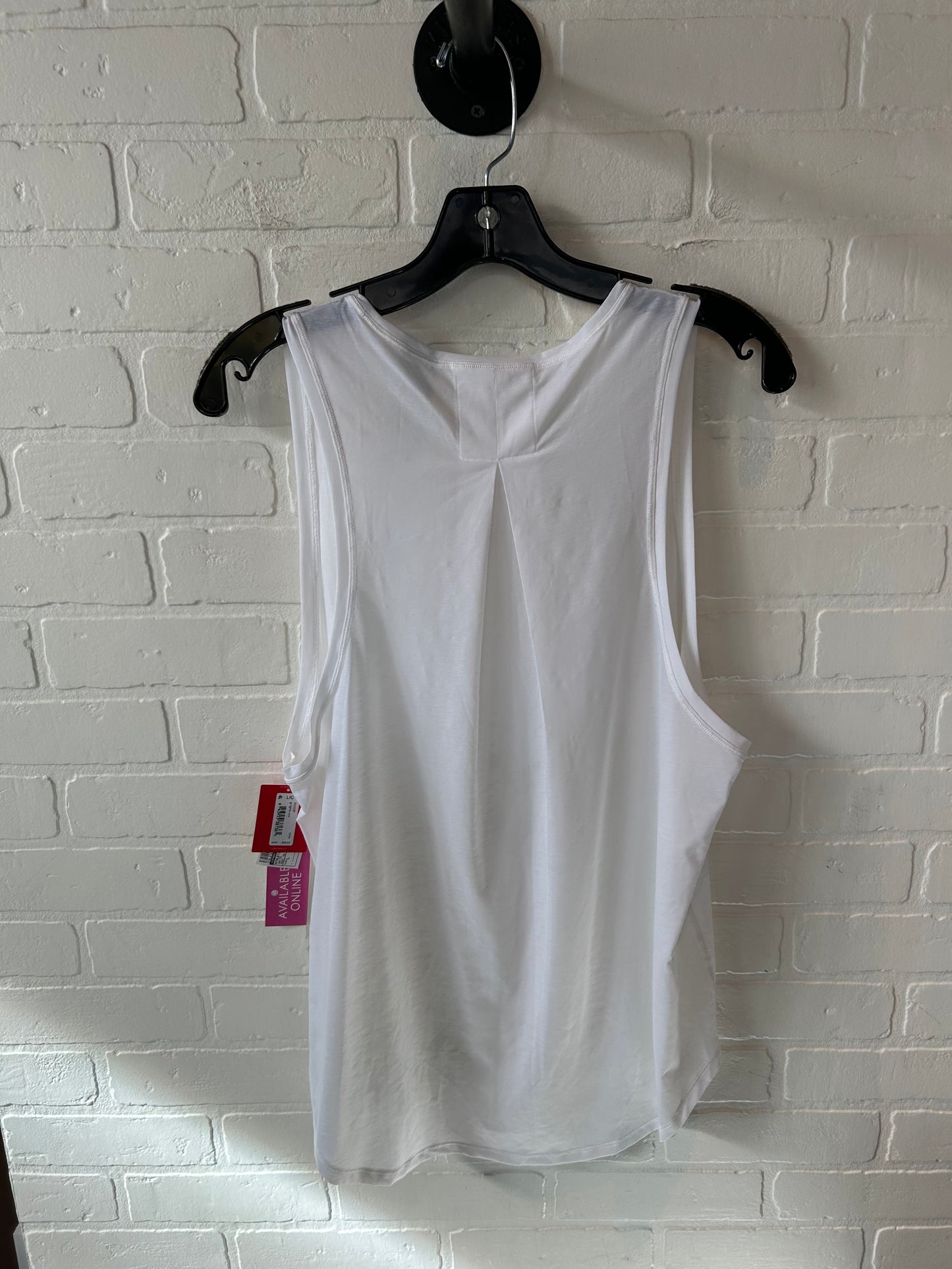 Athletic Tank Top By Spanx In White, Size: L