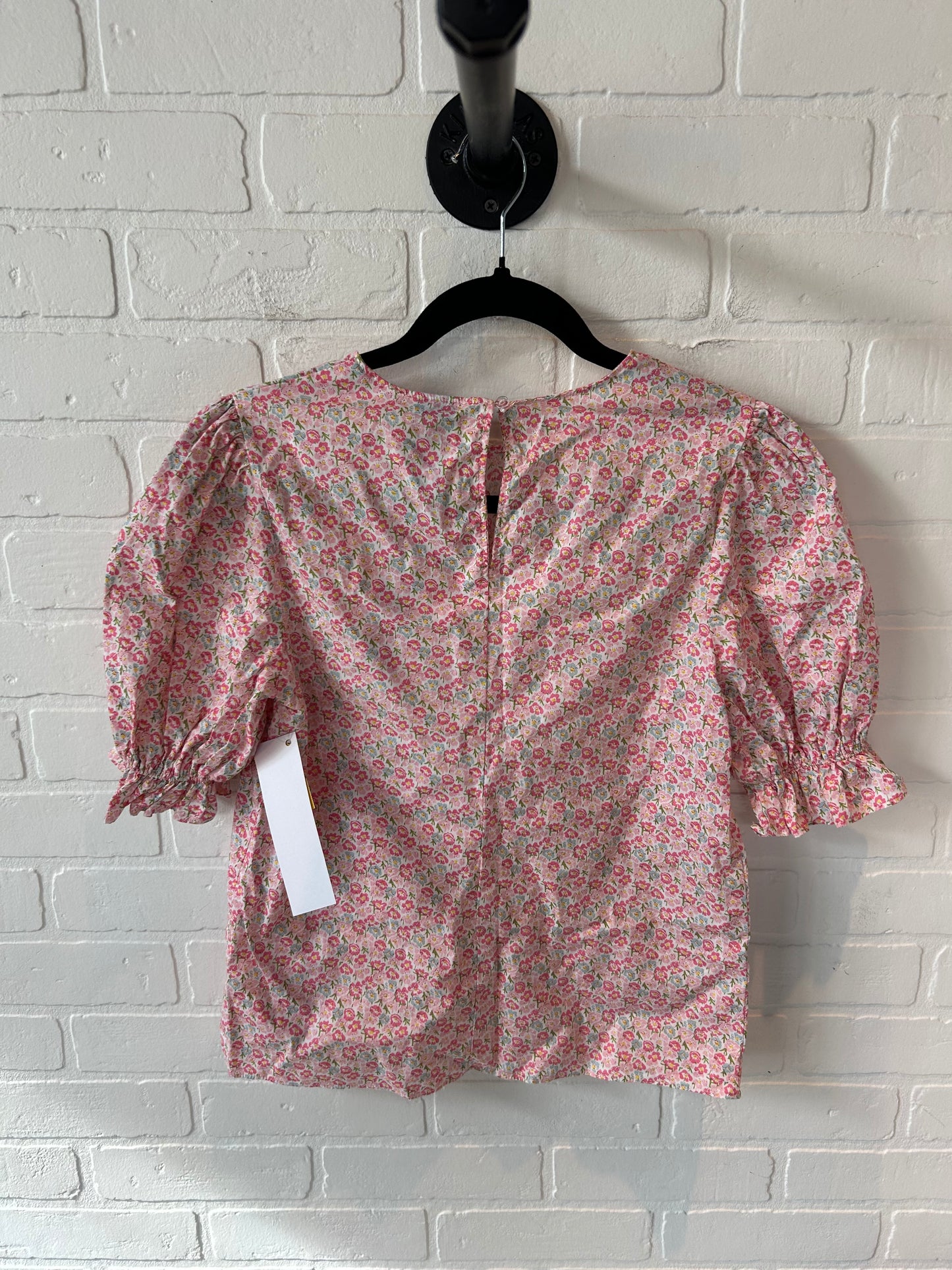 Top Short Sleeve By English Factory In Pink, Size: Xs