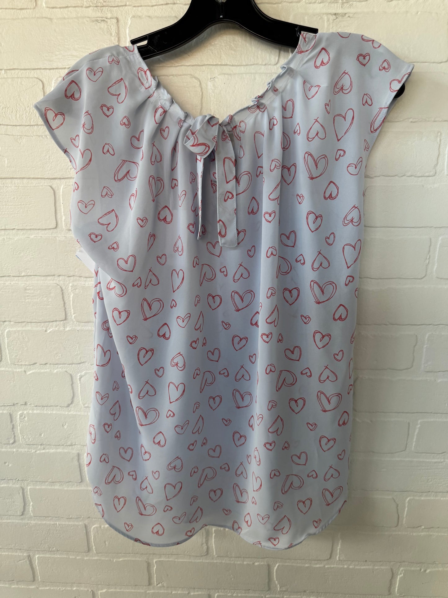 Top Sleeveless By Lc Lauren Conrad In Blue & Pink, Size: L