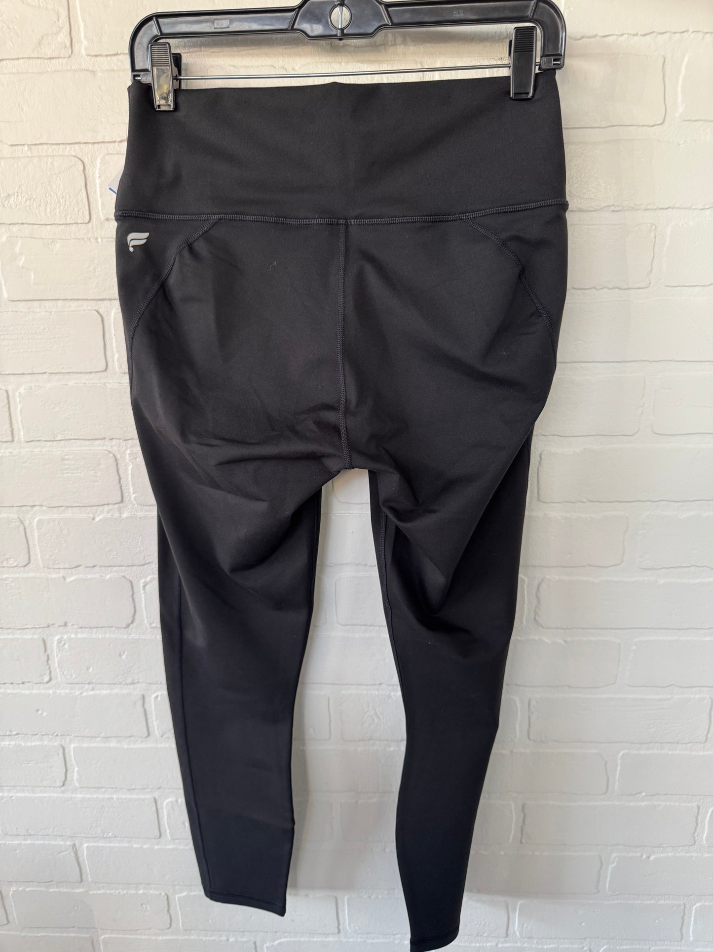 Athletic Leggings By Fabletics In Black, Size: 12