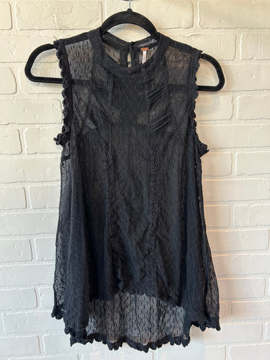 Top Sleeveless By Free People In Black, Size: M