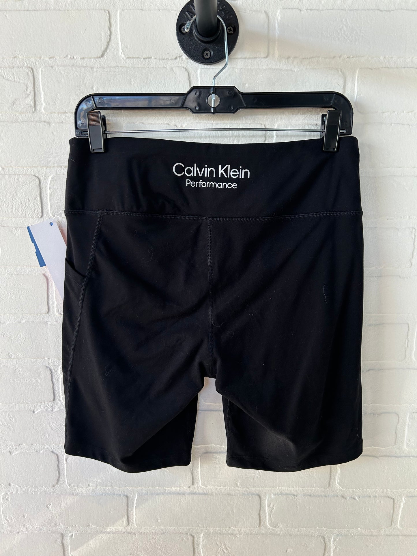 Athletic Shorts By Calvin Klein In Black, Size: 12