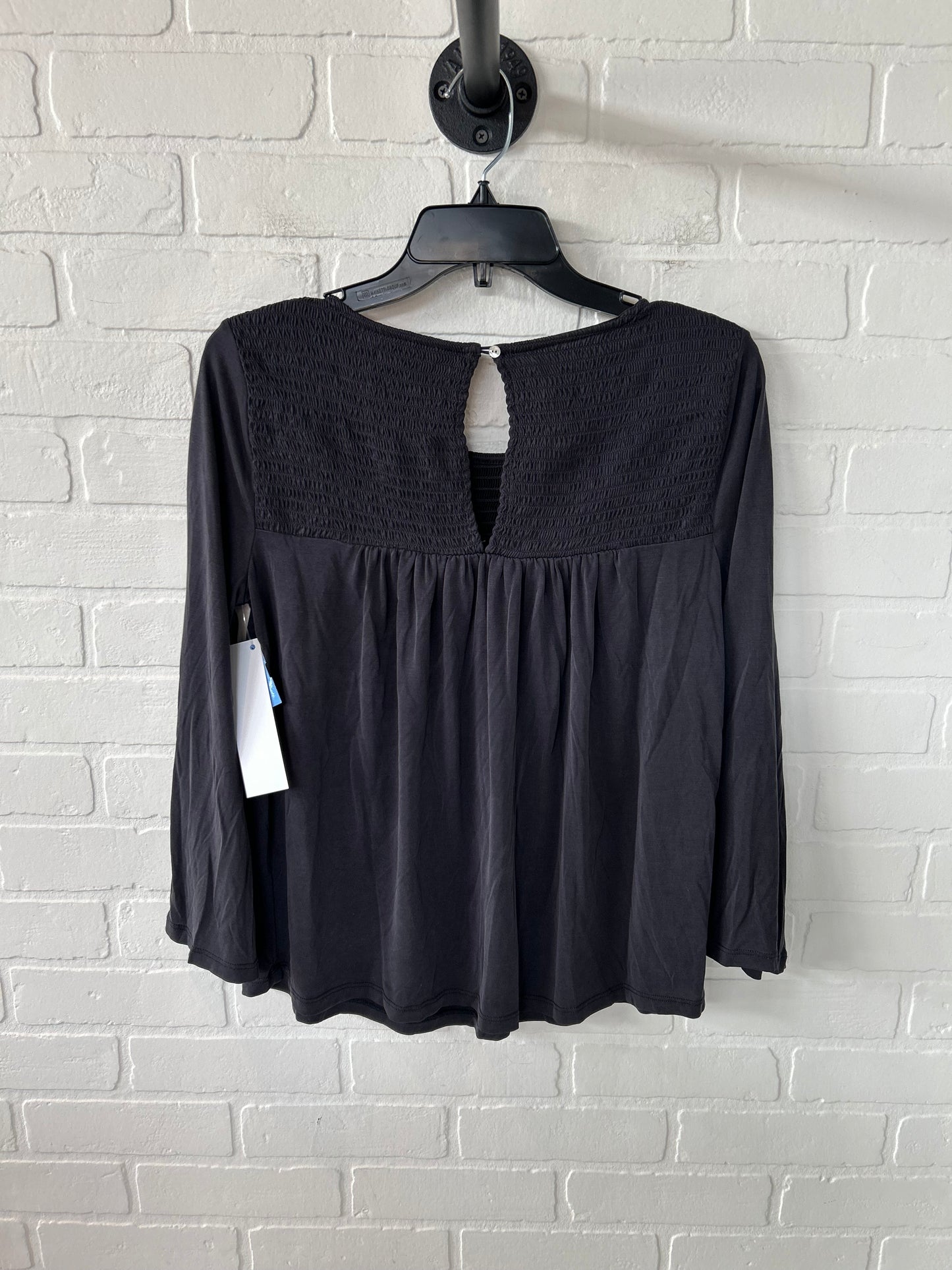 Top Long Sleeve By Lucky Brand In Black, Size: S