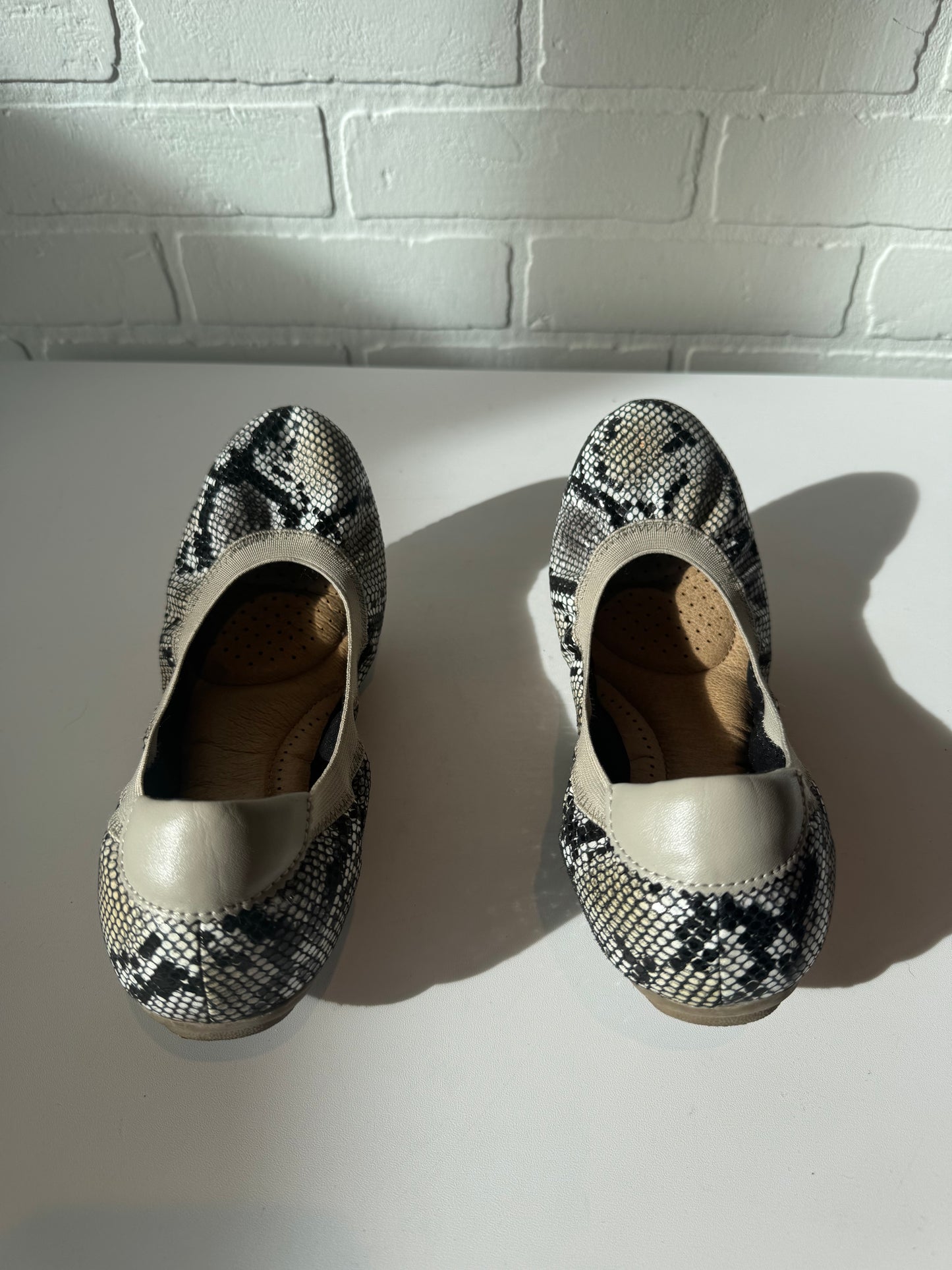 Shoes Flats By Lands End In Snakeskin Print, Size: 8.5