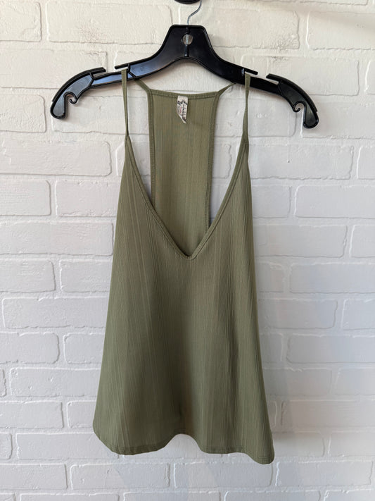 Top Sleeveless By Free People In Green, Size: S