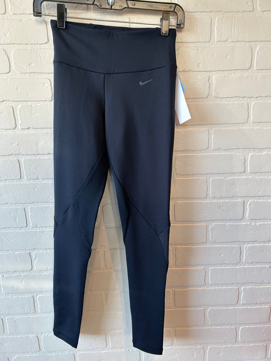 Athletic Leggings By Nike In Black, Size: 0