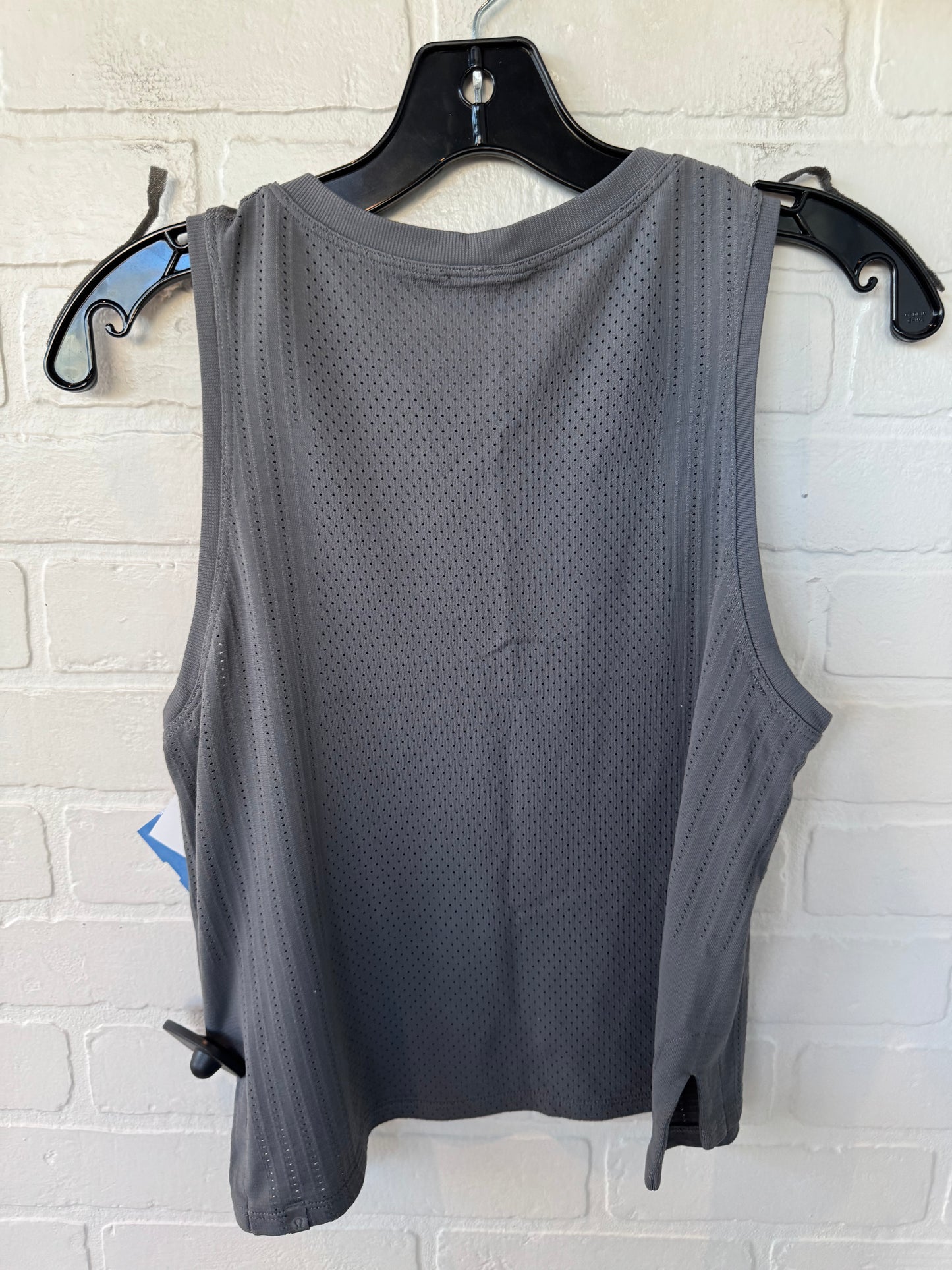 Athletic Tank Top By Lululemon In Grey, Size: S