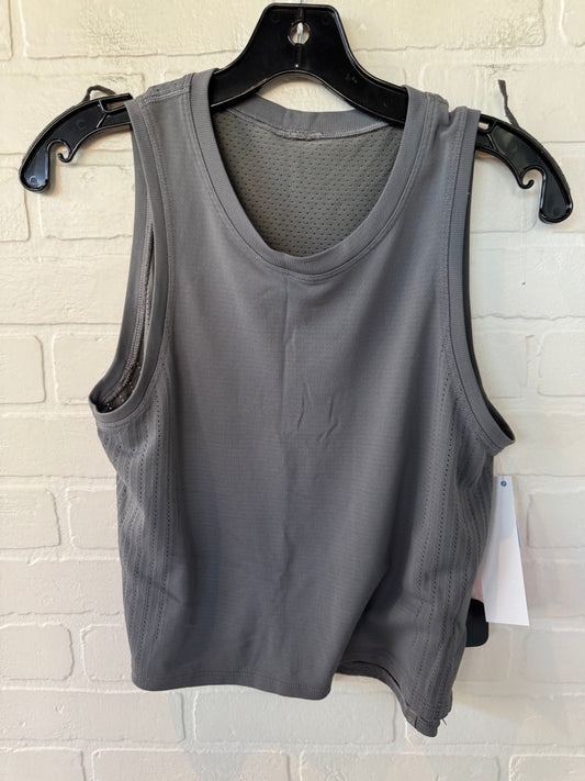 Athletic Tank Top By Lululemon In Grey, Size: S