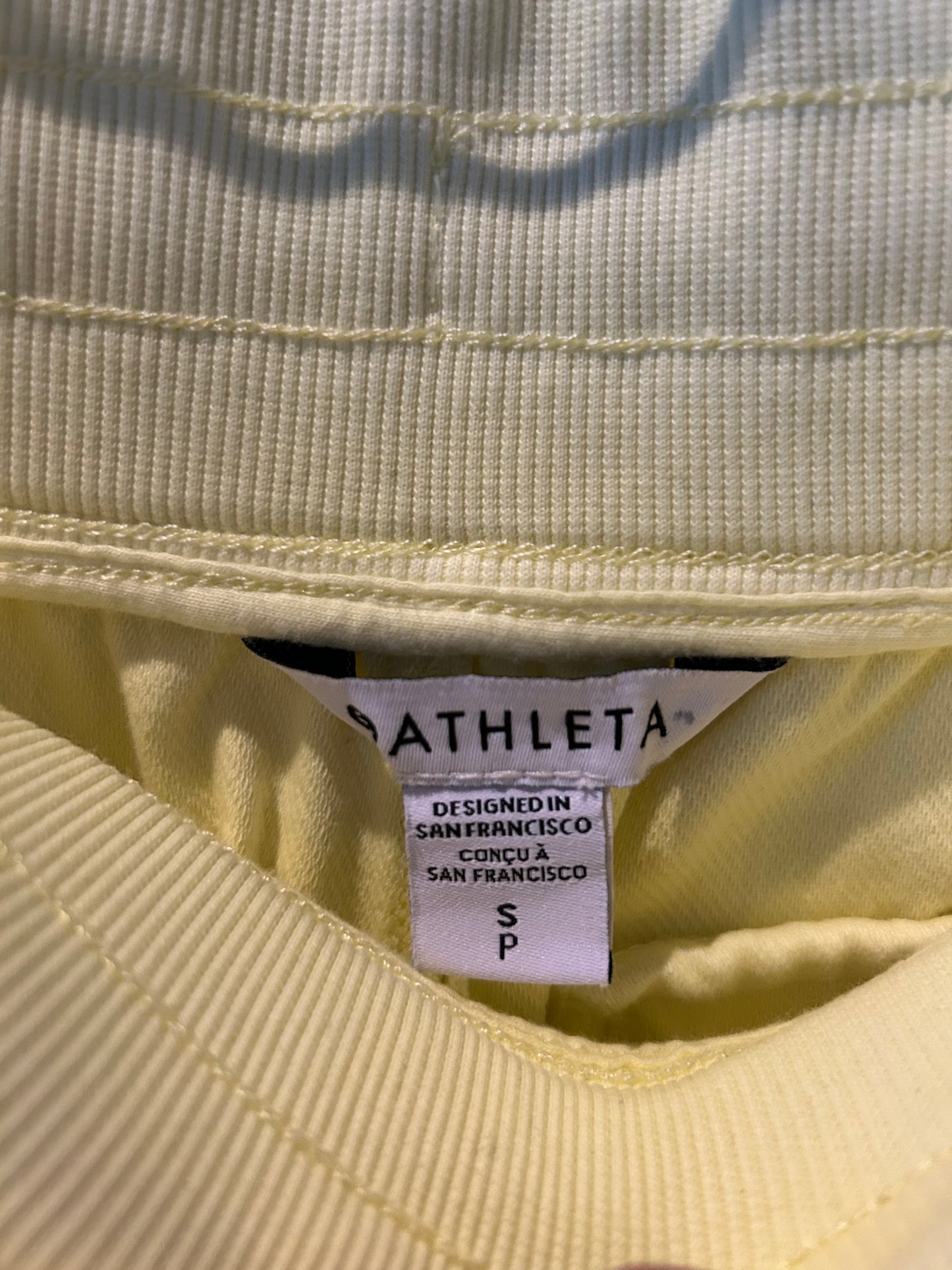 Athletic Shorts By Athleta In Yellow, Size: 4