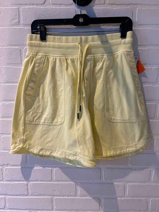 Athletic Shorts By Athleta In Yellow, Size: 4