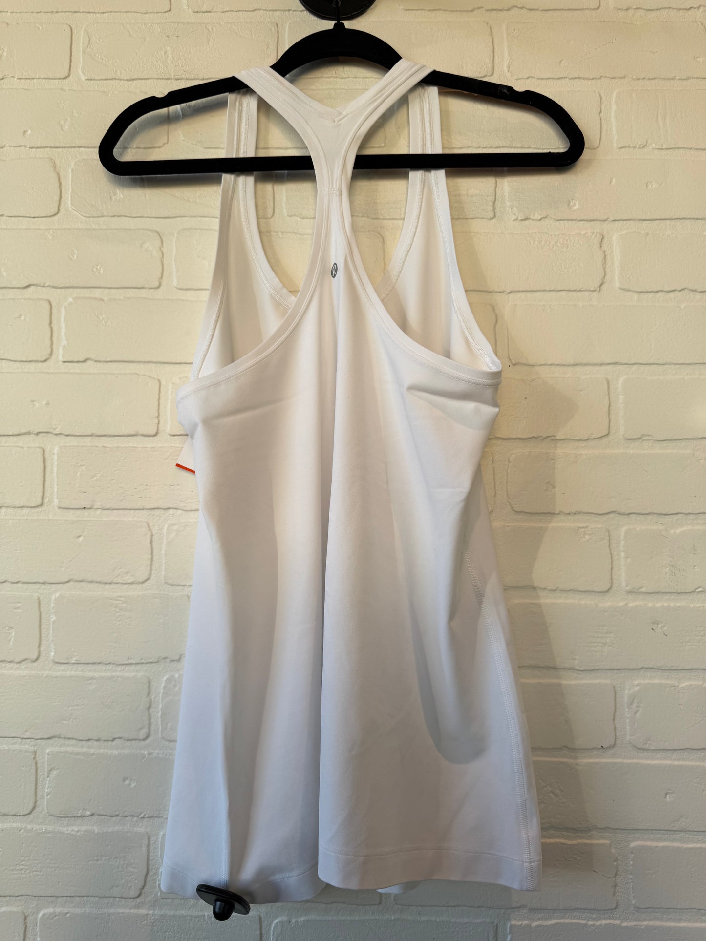 Athletic Tank Top By Lululemon In White, Size: L