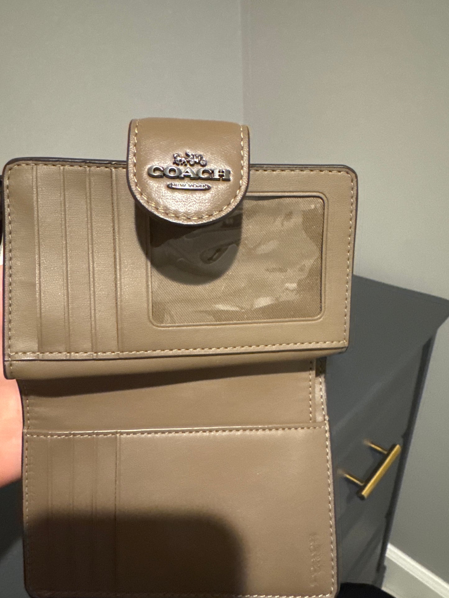 Wallet Designer By Coach, Size: Small