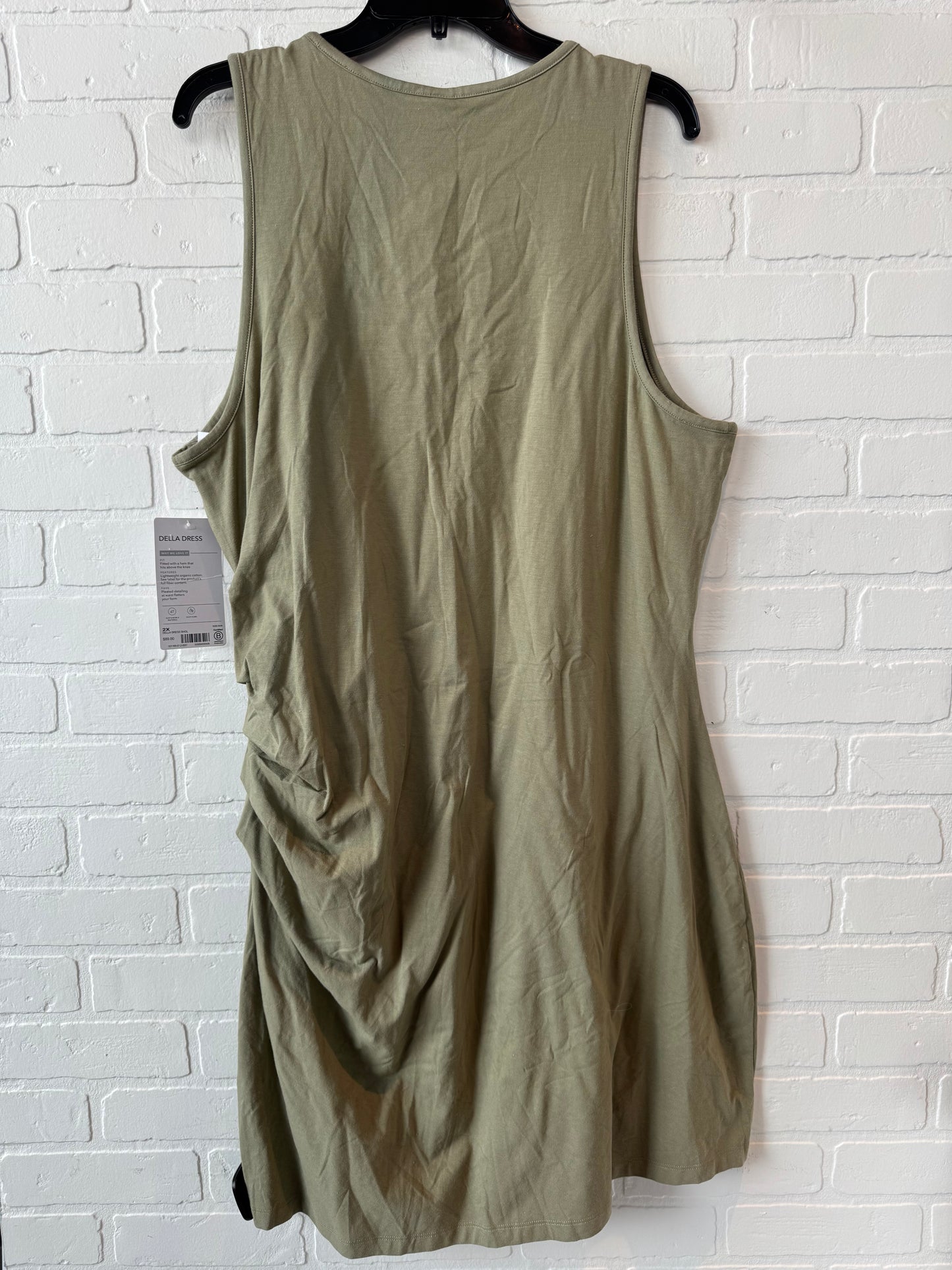 Athletic Dress By Athleta In Green, Size: 2x