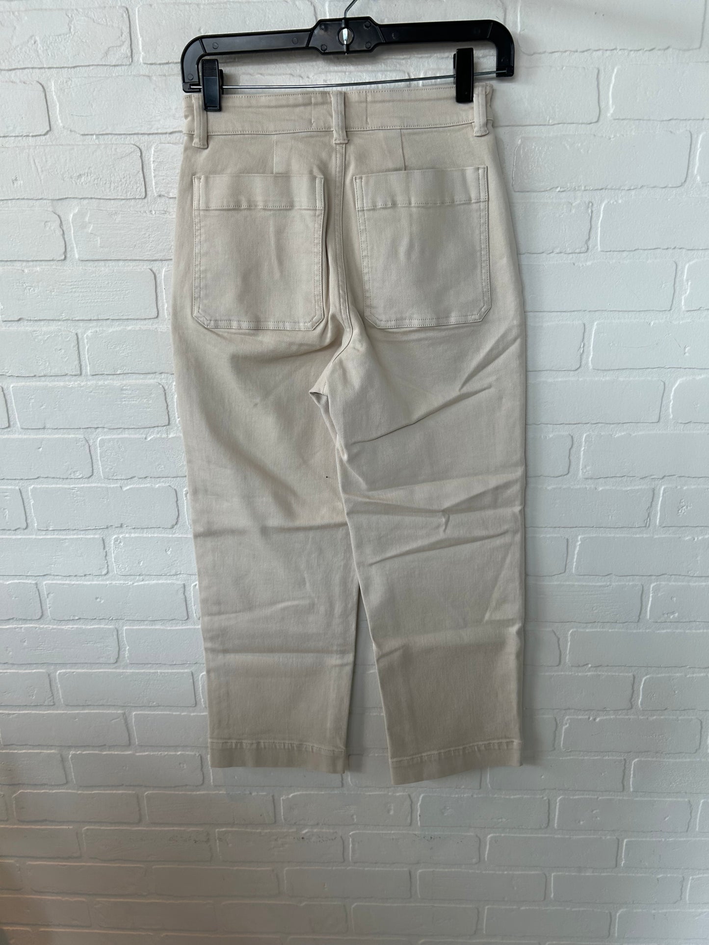 Pants Cropped By Everlane In Tan, Size: 0