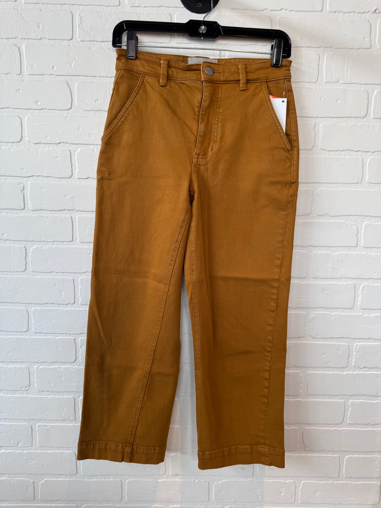 Pants Cropped By Everlane In Brown, Size: 0