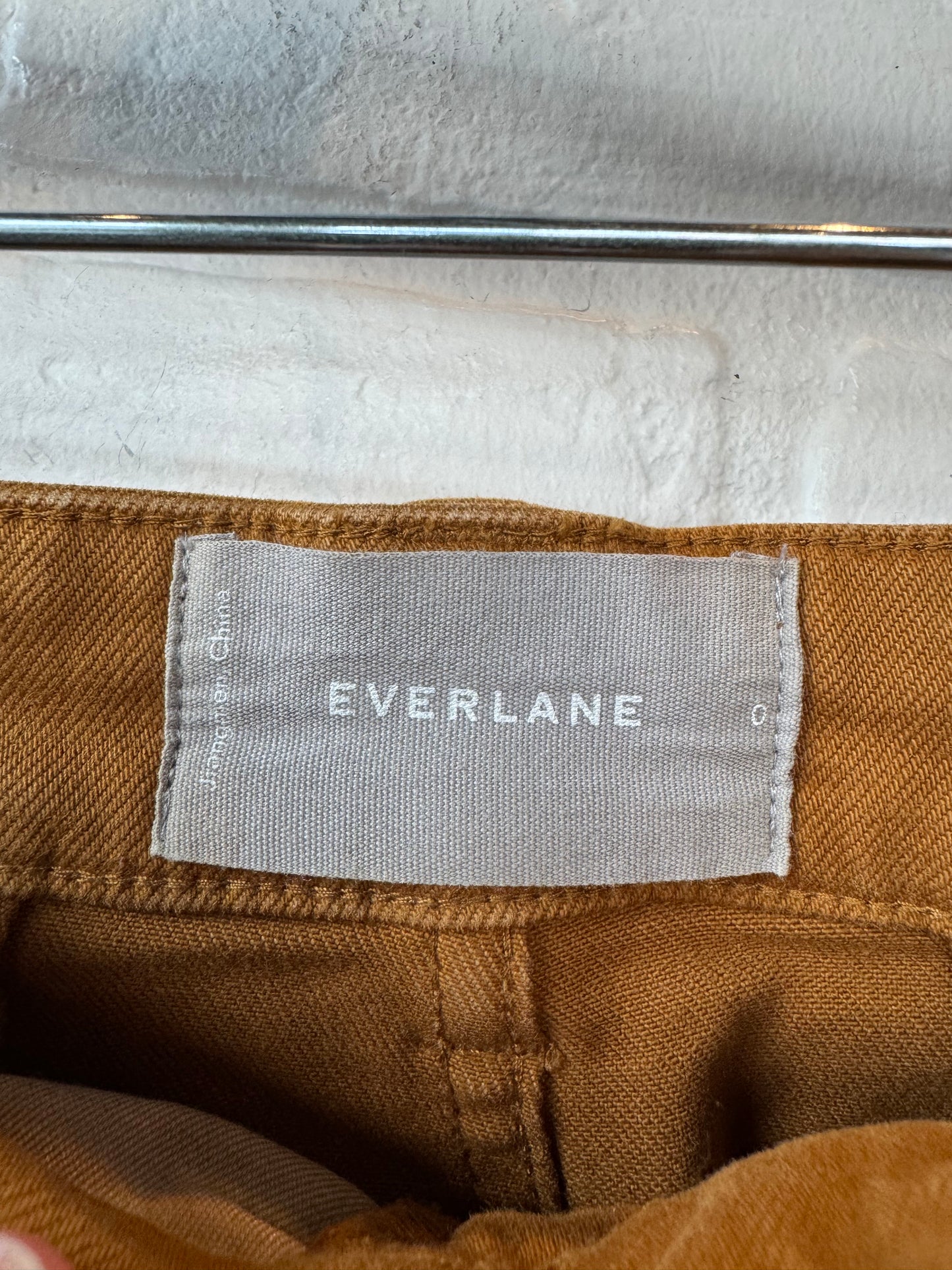 Pants Cropped By Everlane In Brown, Size: 0