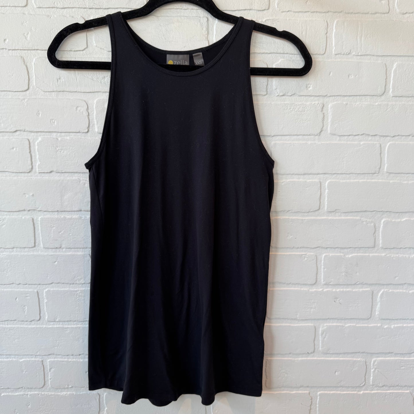 Athletic Tank Top By Zella In Black, Size: Xxs