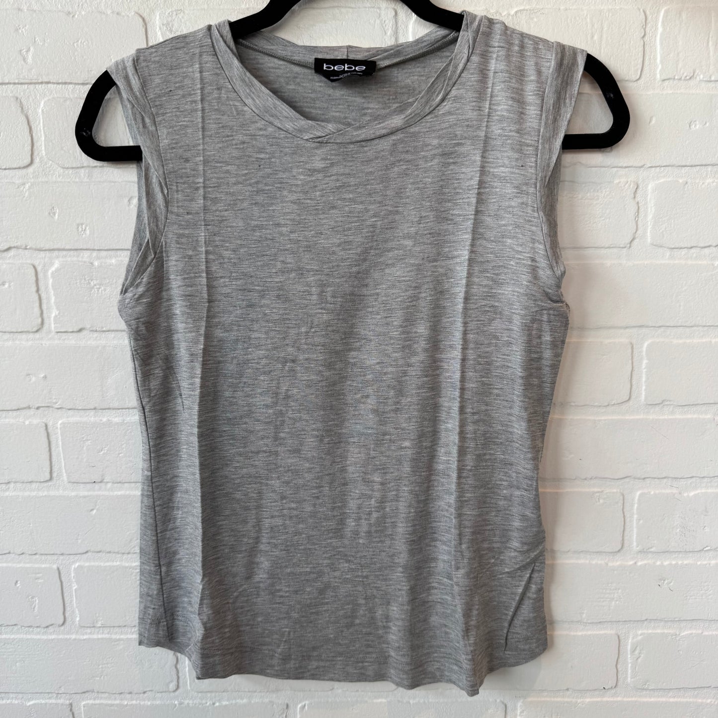 Top Sleeveless Basic By Bebe In Grey, Size: Xxs