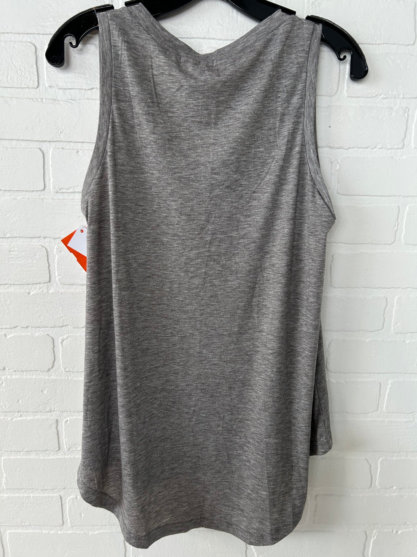 Top Sleeveless By Clothes Mentor In Grey, Size: S