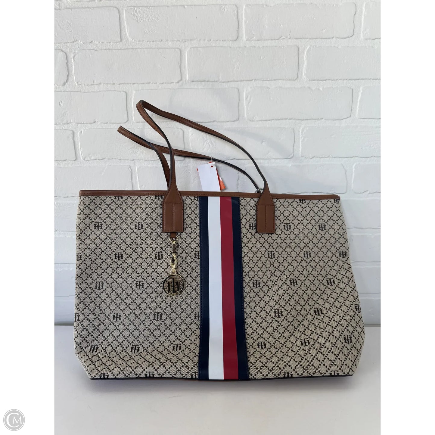 Tote By Tommy Hilfiger, Size: Large