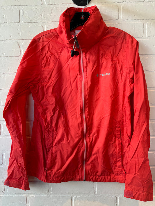 Athletic Jacket By Columbia In Orange, Size: S