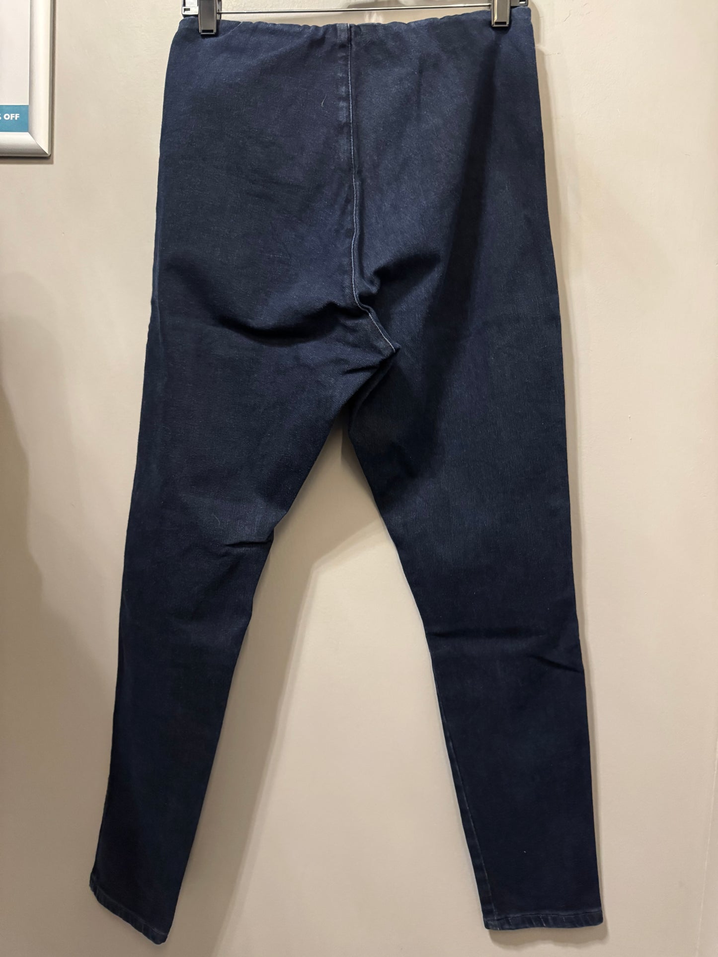 Jeans Jeggings By Commando In Blue Denim, Size: 14