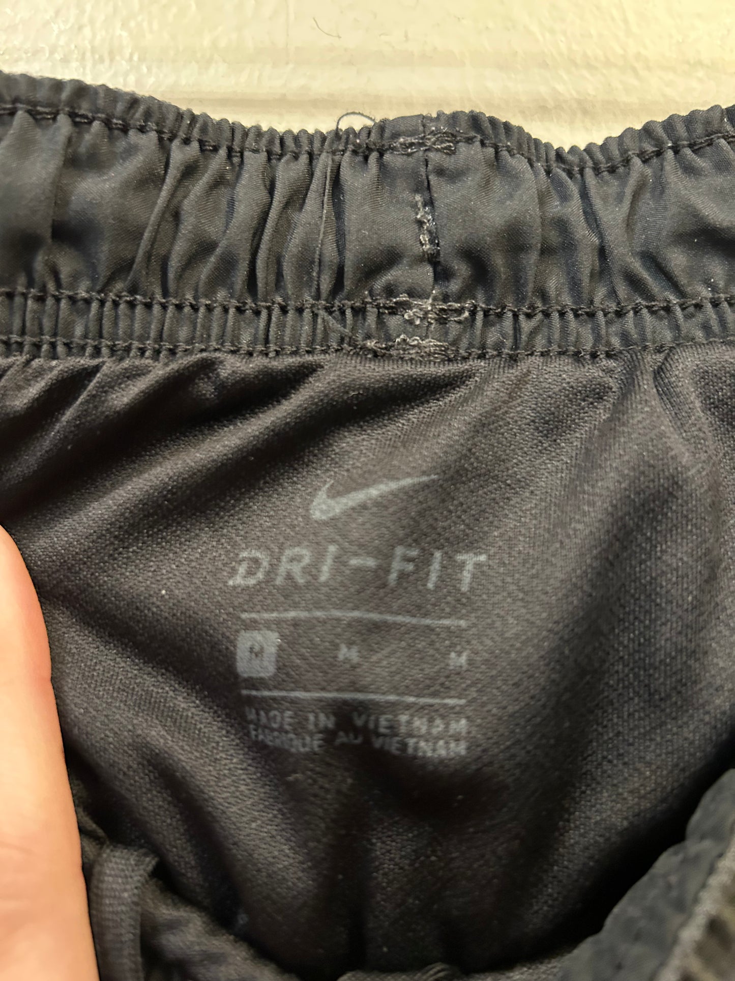 Athletic Shorts By Nike In Black & Grey, Size: 8