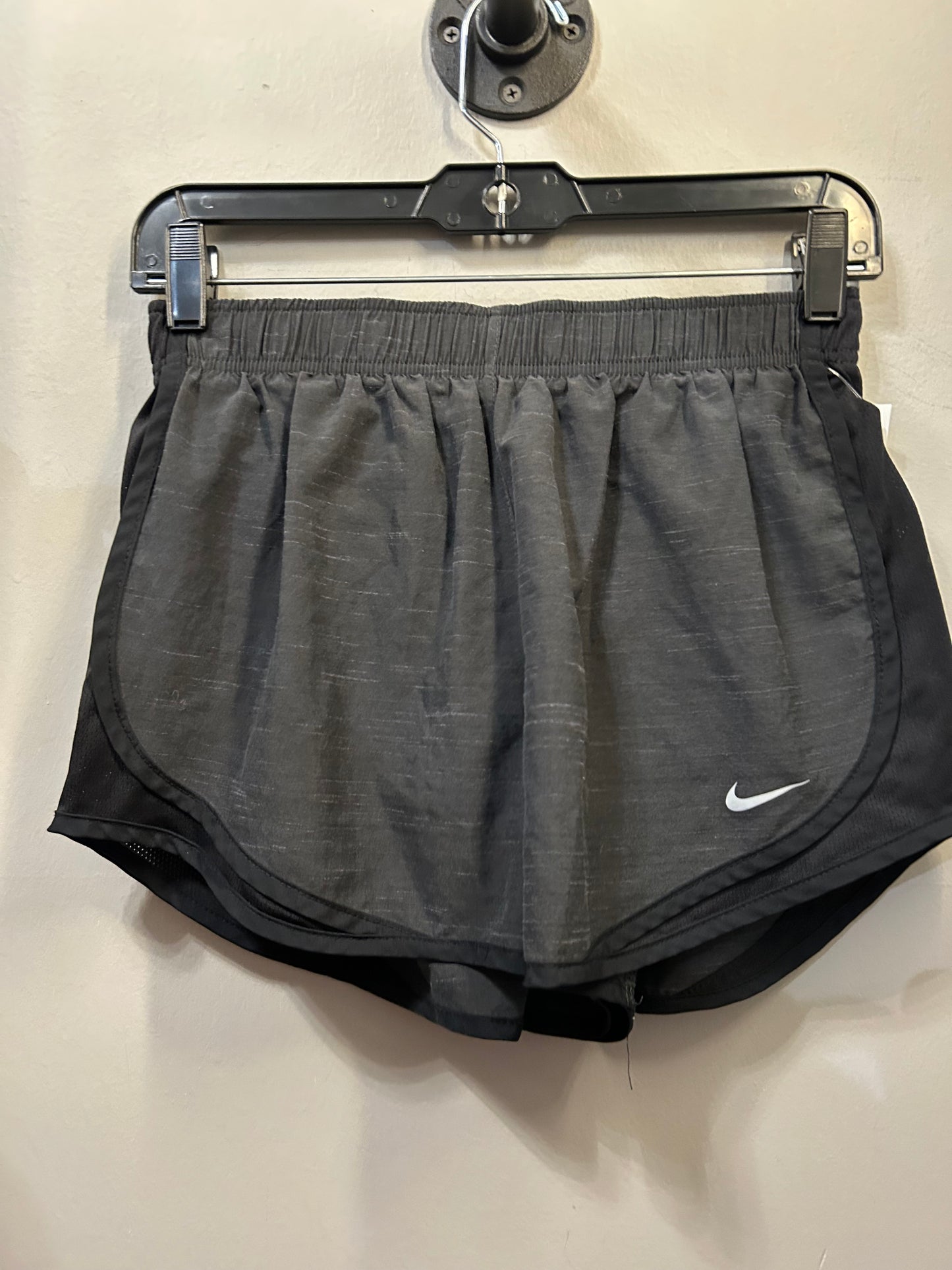 Athletic Shorts By Nike In Black & Grey, Size: 8