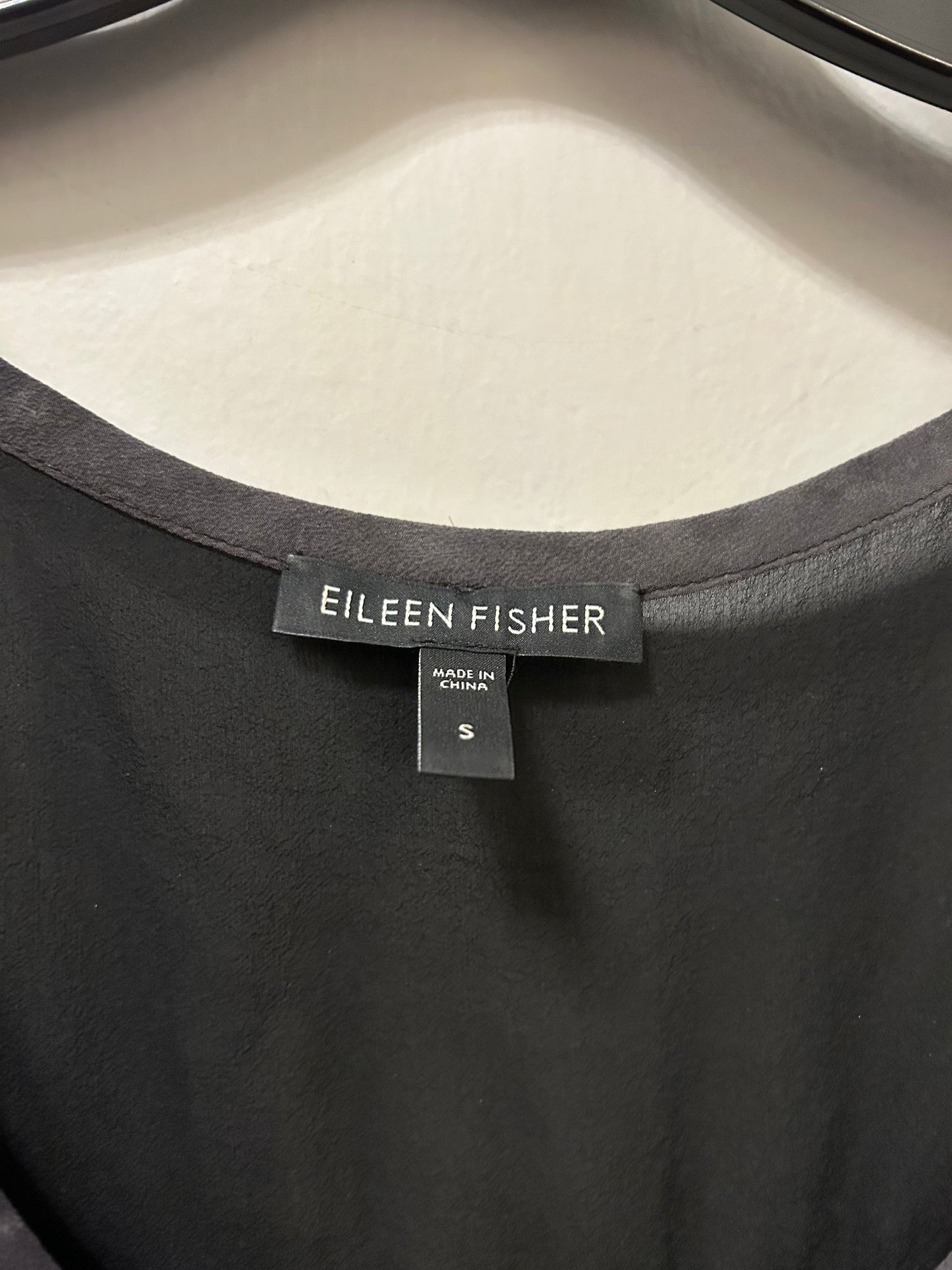 Top Sleeveless By Eileen Fisher In Grey, Size: S