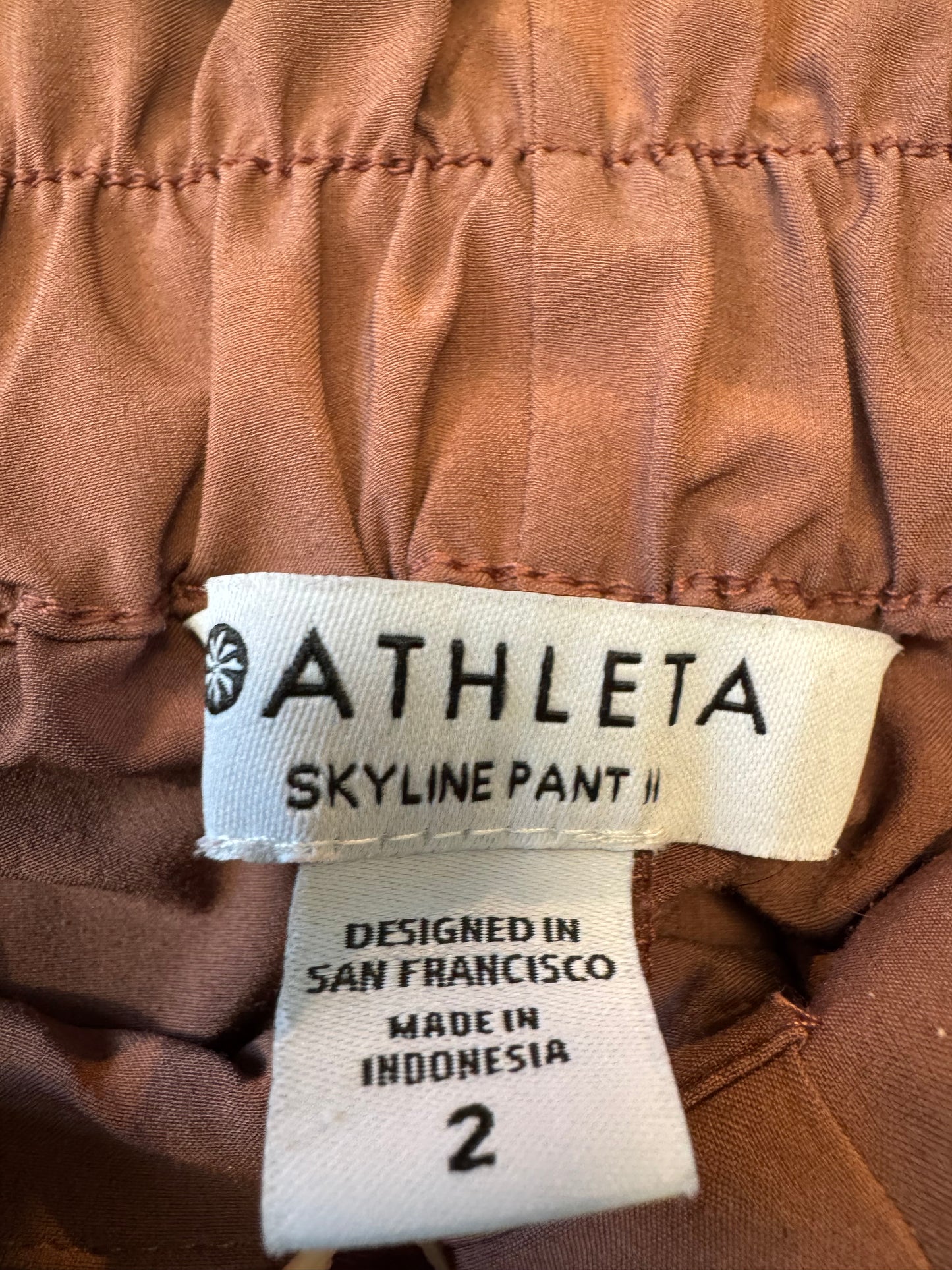 Athletic Pants By Athleta In Brown, Size: 2