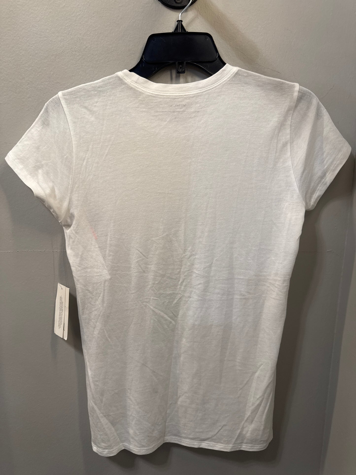 Top Short Sleeve Basic By Vince In White, Size: S