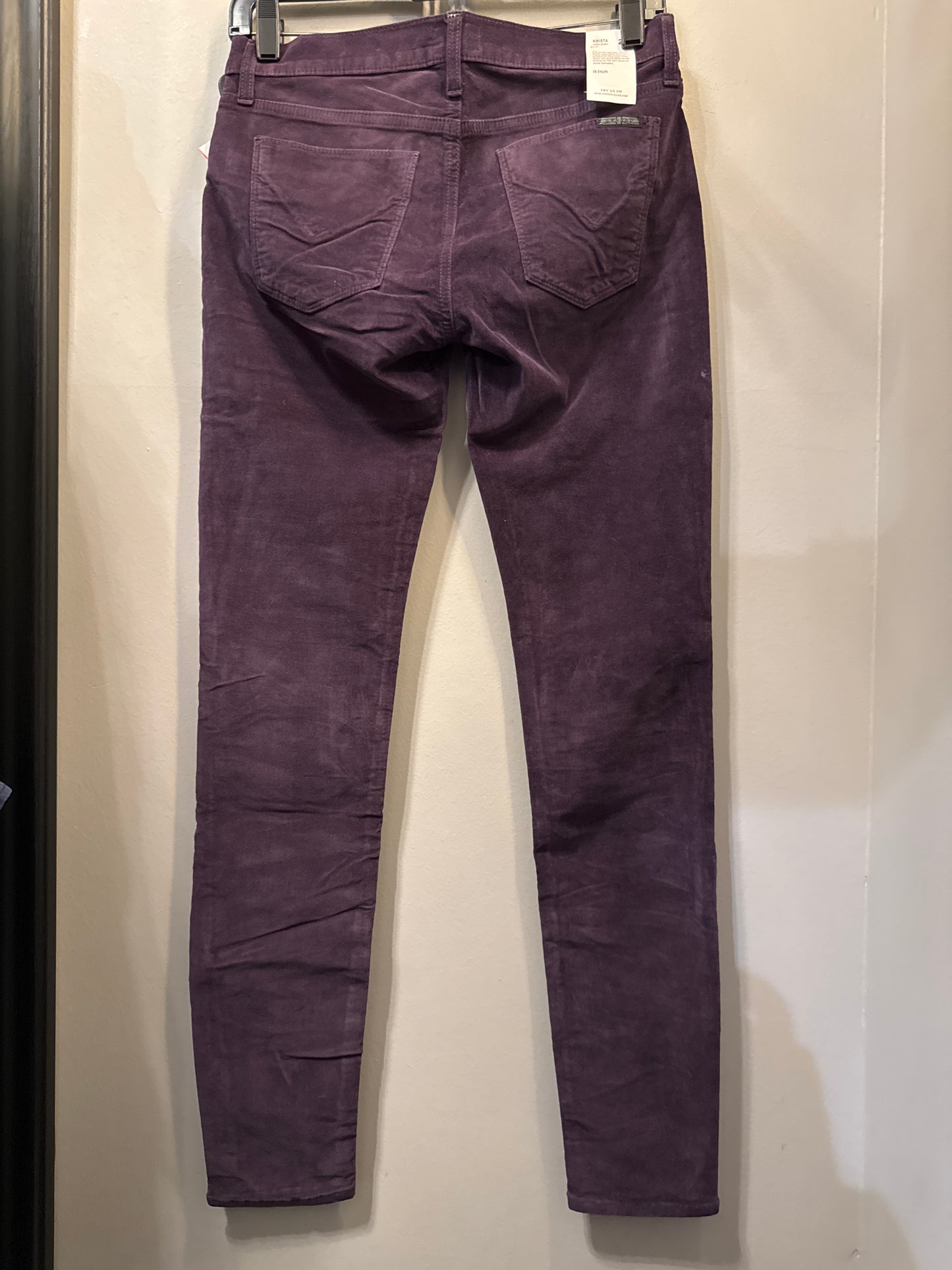 Pants Corduroy By Hudson In Purple, Size: 2