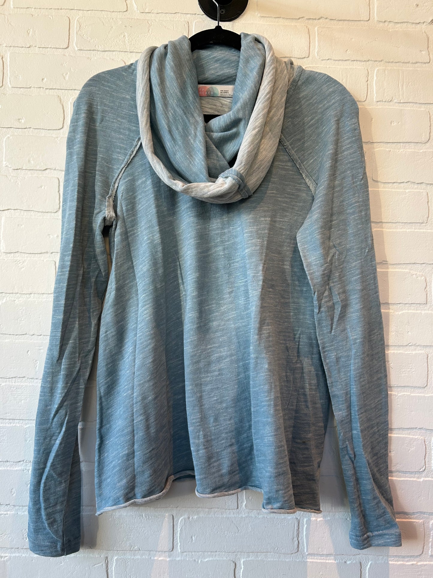 Top Long Sleeve By Free People In Blue, Size: S