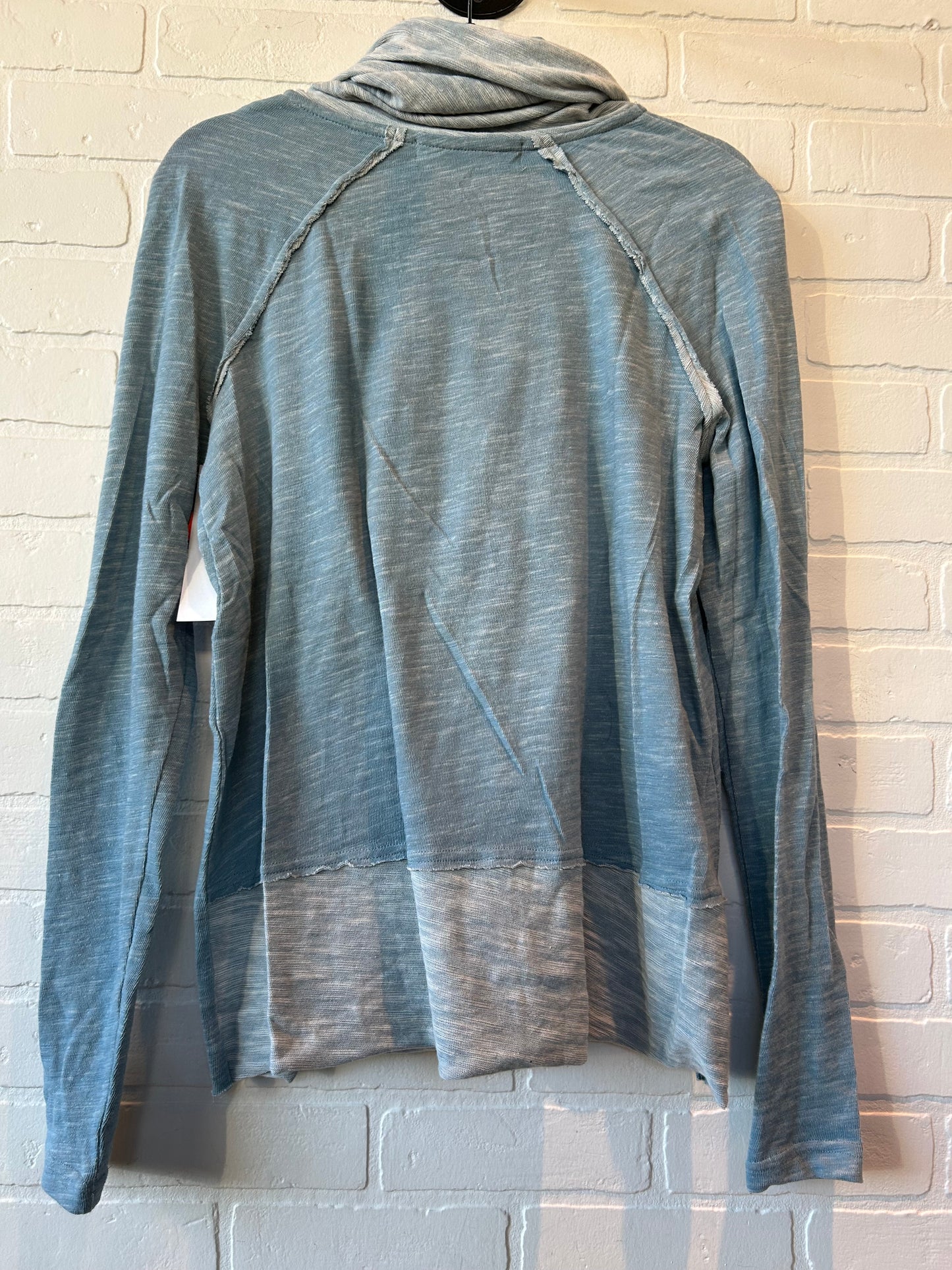 Top Long Sleeve By Free People In Blue, Size: S