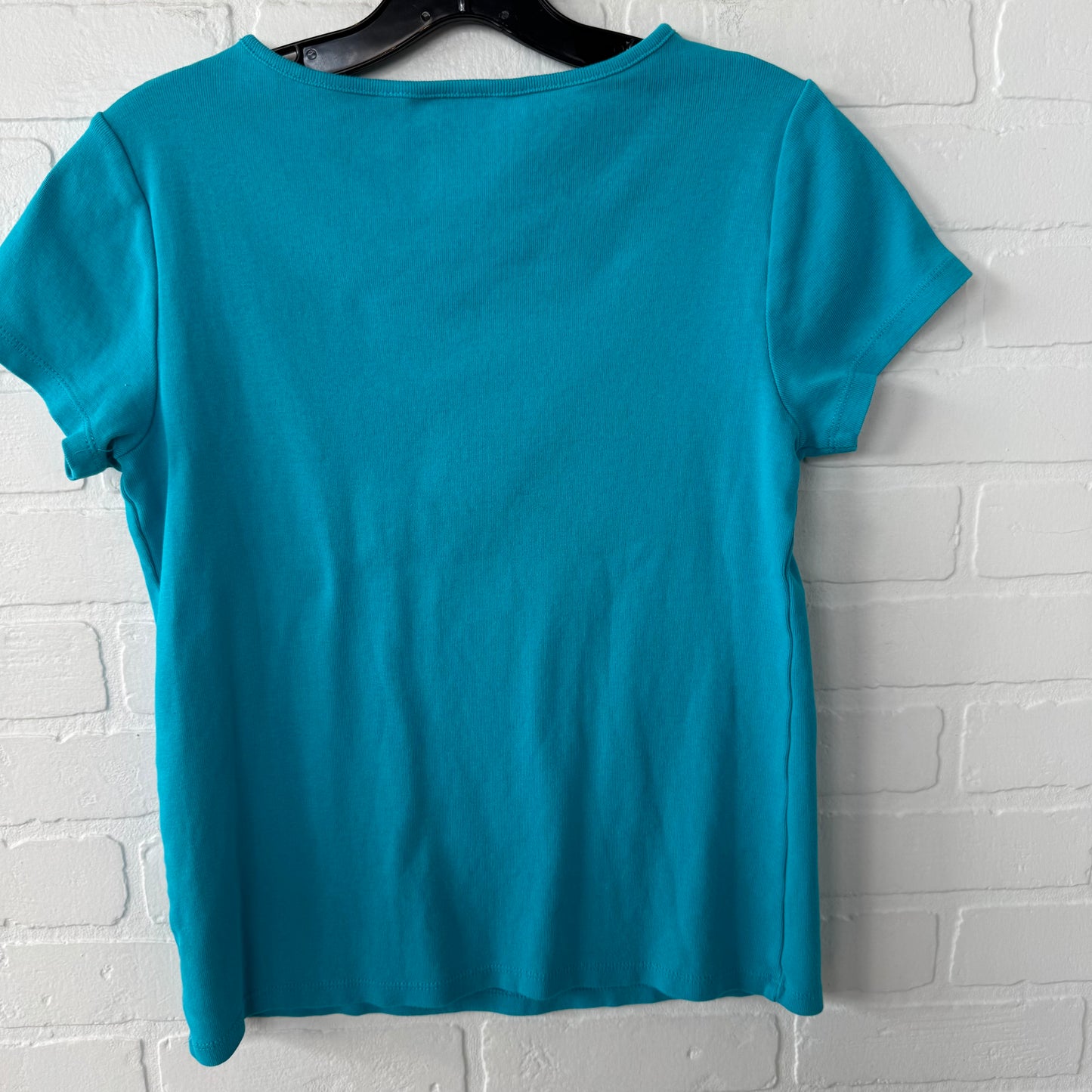 Top Short Sleeve By Rafaella In Blue, Size: M