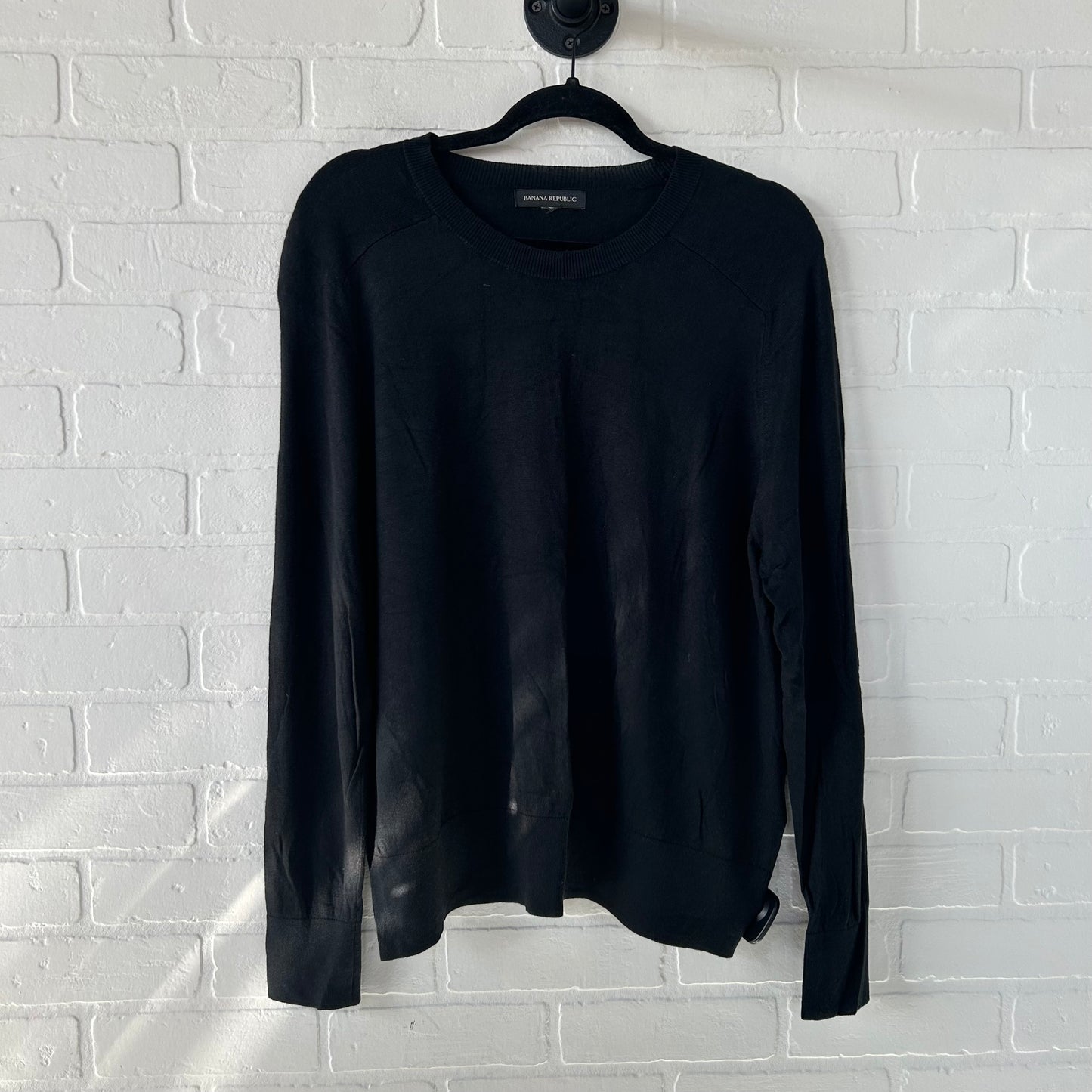 Sweater By Banana Republic In Black, Size: Xl