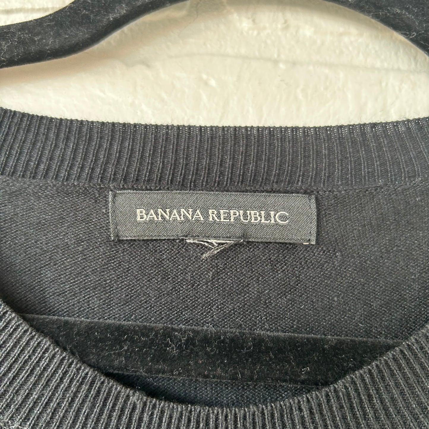 Sweater By Banana Republic In Black, Size: Xl