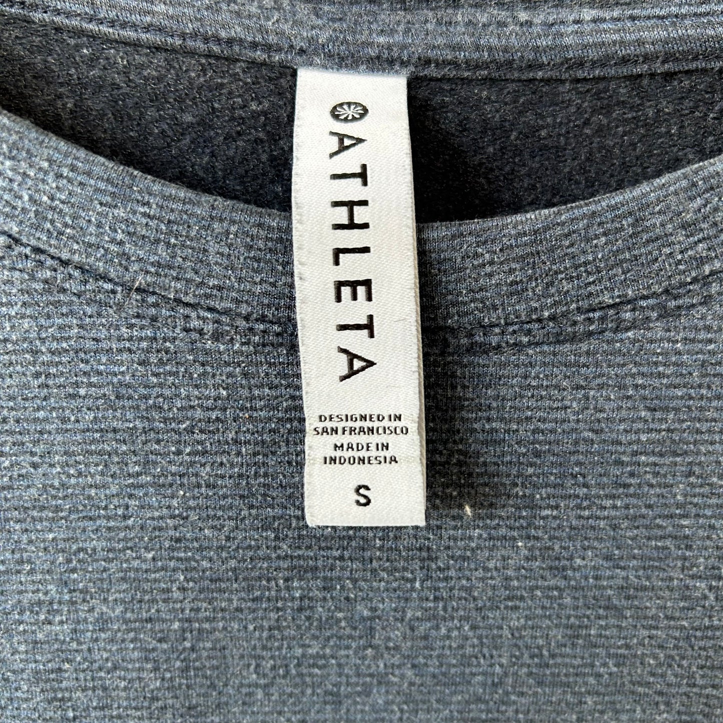 Athletic Sweatshirt Crewneck By Athleta In Blue, Size: S