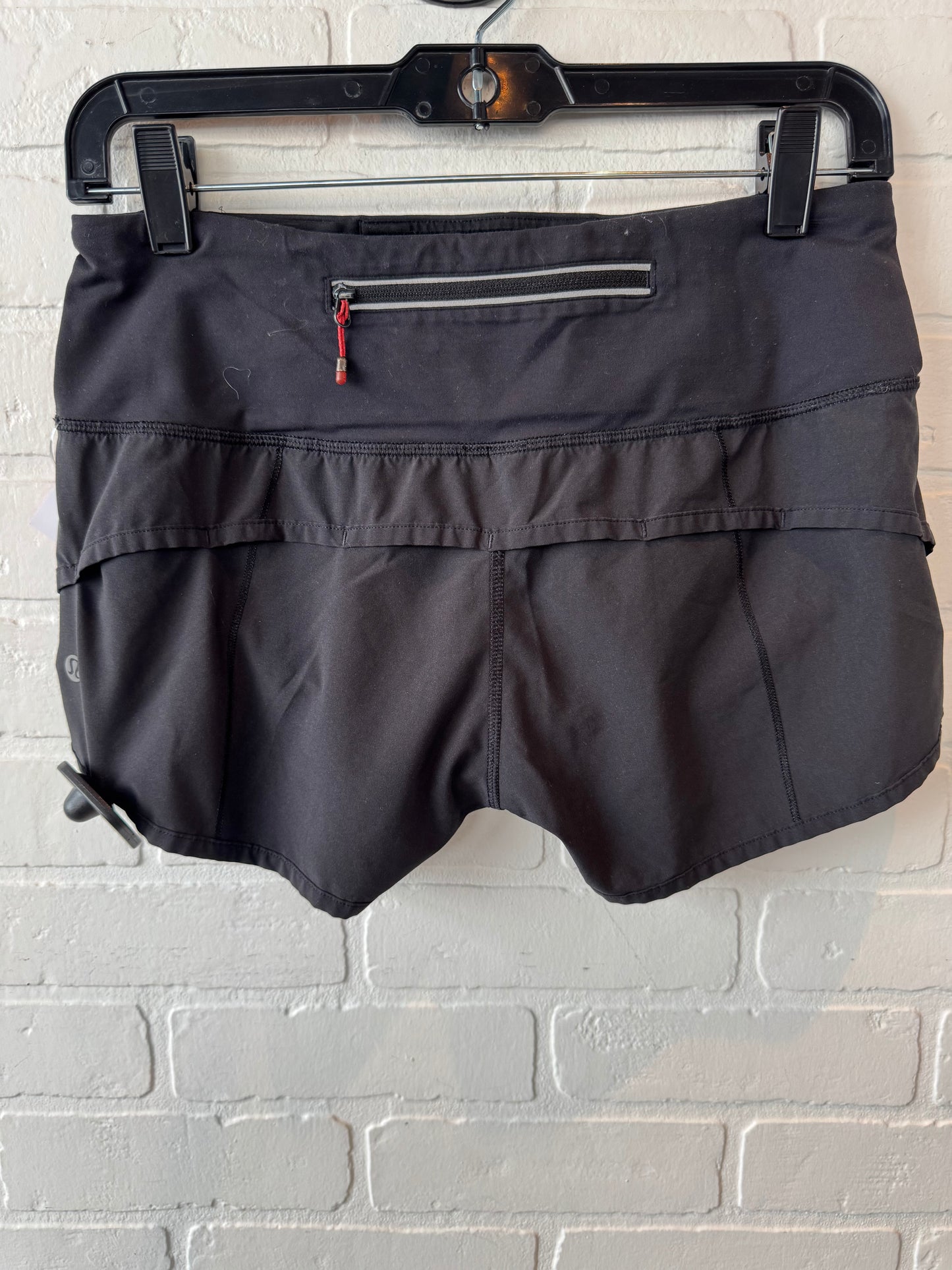 Athletic Shorts By Lululemon In Black, Size: 4